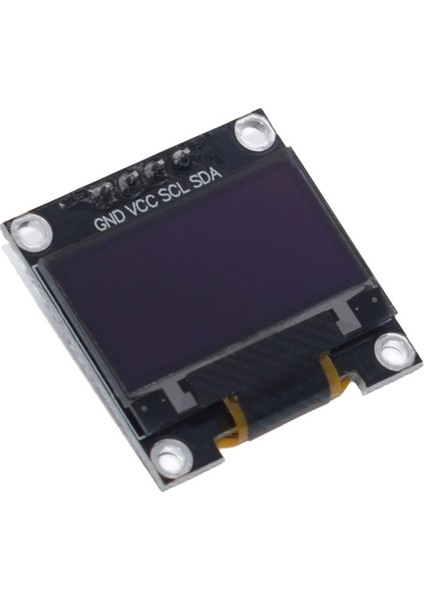 0.96 Inch Beyaz OLED LCD Modül 128X64 Pixel Iıc I2C Seri 0.96” Ekran