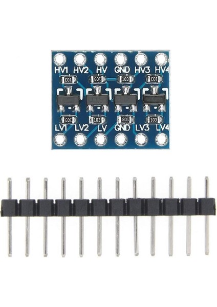 4 Kanal 2 Yönlü Lojik Seviye Dönüştürücü 5V 3.3V Sinyal Uygunlaştırıcı