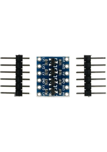 4 Kanal 2 Yönlü Lojik Seviye Dönüştürücü 5V 3.3V Sinyal Uygunlaştırıcı fırsatları