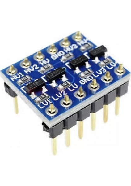 4 Kanal 2 Yönlü Lojik Seviye Dönüştürücü 5V 3.3V Sinyal Uygunlaştırıcı indirimleri