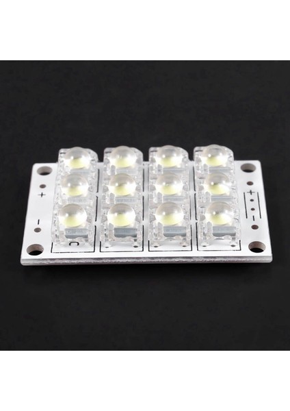 Dc 3V 5V 1W Beyaz LED Board Modül 12 Adet LED Masa Gece Lambası Mobil Aydınlatma HW-5V-12LED