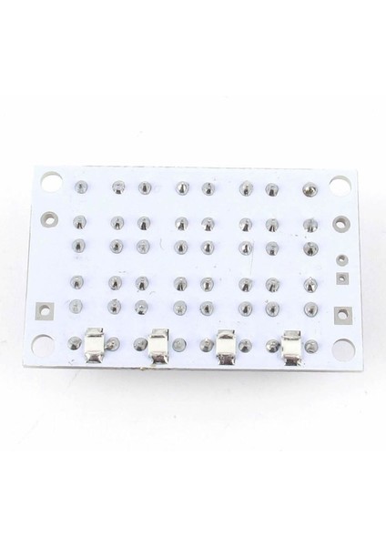 Dc 3V 5V 1W Beyaz LED Board Modül 12 Adet LED Masa Gece Lambası Mobil Aydınlatma HW-5V-12LED