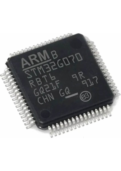 St Microelectronics STM32G070RBT6 Arm Cortex M0+ Microcontroller STM32G0 64MHZ Mcu Cpu 128 Kbyte modelleri