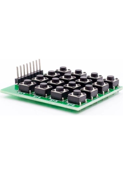 4 x 4 Matrix Keyboard Keypad 16 Buton Tuş Takımı Keyboard Klavye Alarm Şifre Kilit Güvenlik