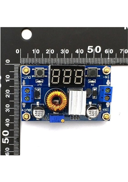 XL4015 Voltmetreli 5A Voltaj Düşürücü Ayarlanabilir Güç Kaynağı