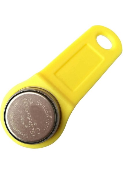 DS1990A Ibutton Tag DS1990-F5 Etiket Anahtar Güvenlik Akbil Personel Takip Kapı Giriş Kontrol Key