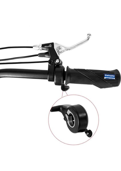 Elektrikli Bisiklet Gaz Kolu Scooter Motor Baş Parmak Hız Kontrol Ekransız Aksesuar Parça 23MM indirimleri