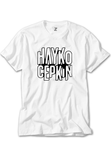 Hayko Cepkin Grafiti Beyaz Tişört