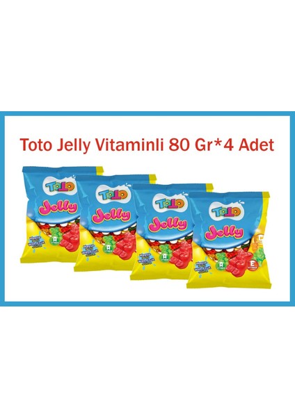 Vitaminli 80 gr*4 Adet