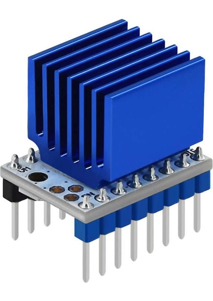 Mks Trinamic TMC2208 V1.2 Step Motor Sürücü Soğutuculu Makerbase 1/256 Step 1.4A Cnc 3D Yazıcı