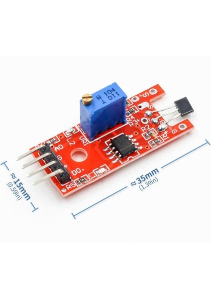 Manyetik Hall Effect Sensör Modülü KY-024