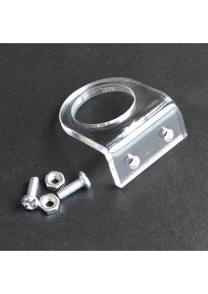 18MM Çap Sensör Plastik Tutucu Pleksi Montaj Parçası Şeffaf Tutucu Sabitleme Braket Holder LJ18
