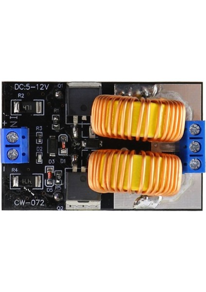 Indüksiyon Isıtıcı Modül 120W Dc 5/12V Mini Bobin Kablosuz Yüksek Frekanslı Enerji Güç Iletimi