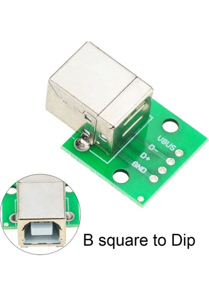 USB Type B To Dip Çevirici Pcb USB Haberleşme Deney Prototip 5V USB Pinlerine Kolay Erişim Kartı modelleri