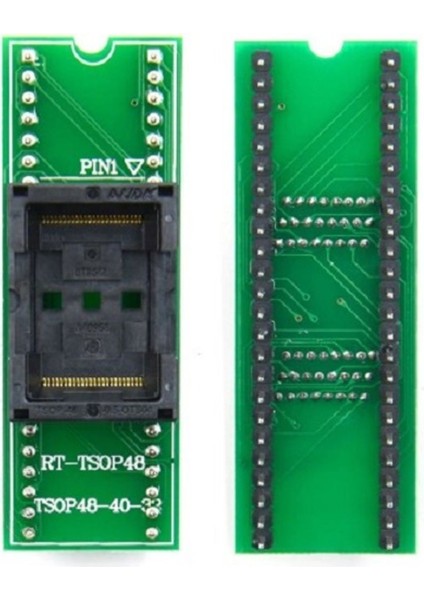 TSOP48 To DIP48 Çevirici Adaptör Bios Başlığı RT809F RT809H