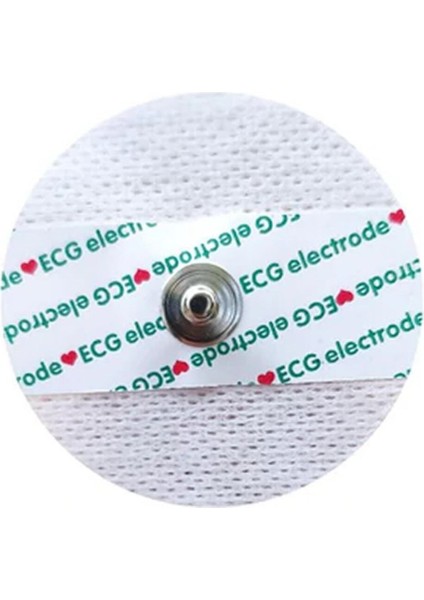 Ekg Ecg Elektrot Padi Nabız Kalp Ölçüm Sensör Padi Çıtçıtlı 50MM