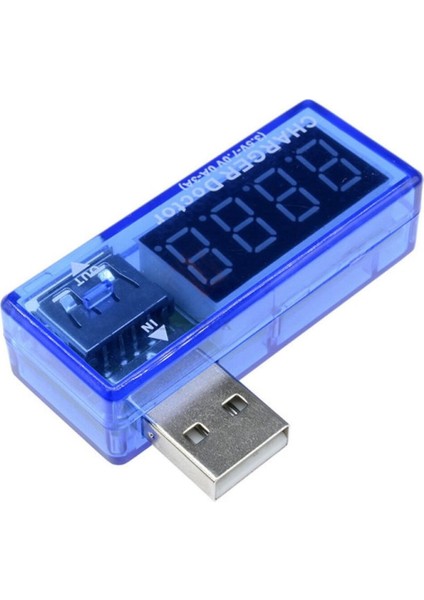 USB Voltmetre Ampermetre Şarj Doktor Akım Voltaj Izleyici Şarj