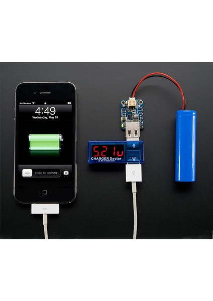 USB Voltmetre Ampermetre Şarj Doktor Akım Voltaj Izleyici Şarj