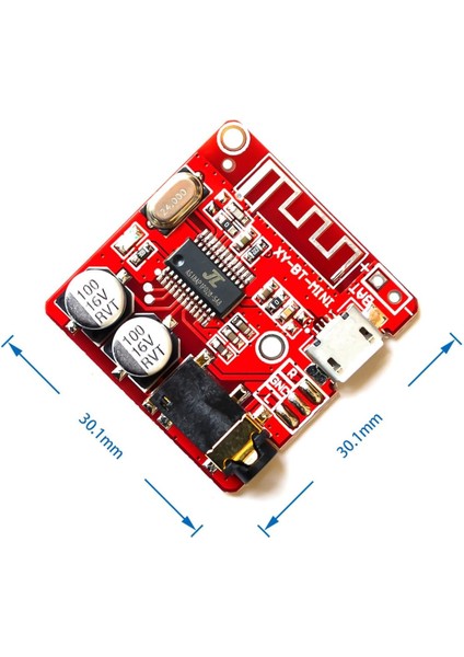 Xy-Bt-Mini Bluetooth Kablosuz Ses Müzik Mp3 Çalar Amfilikatörlü