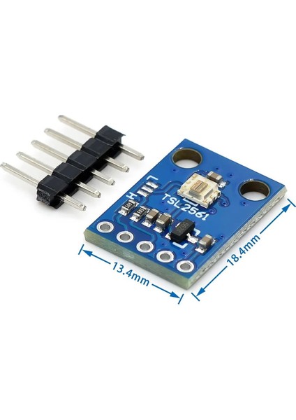 GY-2561 TSL2561 Kızılötesi ve Görünür Işık Sensör Modülü Infrared Ir 40000 Lümen Parlaklık Aydınlık