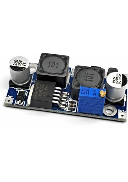 LM2577 Ayarlı Güç Kaynağı Modülü 2A 30 V Otomatik Voltaj ( Voltaj Yükseltici Voltaj Düşürücü )