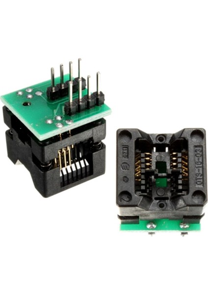 150 Mil ve 200 Mil Smd Soic8 Sop8 So8 To Dip8 Yaylı Soket Adaptör Eeprom Flash Programlayıcı Entegre
