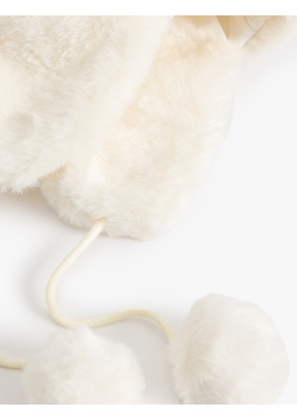 Peluş Kışlık Pilot Şapkası Ponpon Detaylı modelleri