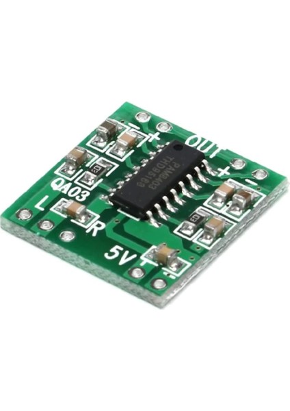 PAM8403 Mini 2X3W Stereo Ses Amfilikatörü D Class Amfi Yükseltici