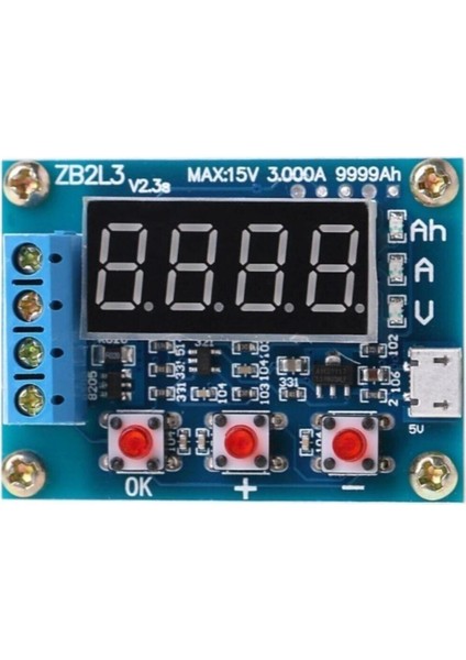 Pil Kapasite Test Cihazı 1.2V 12V ZB2L3 18650 Lityum – Akü