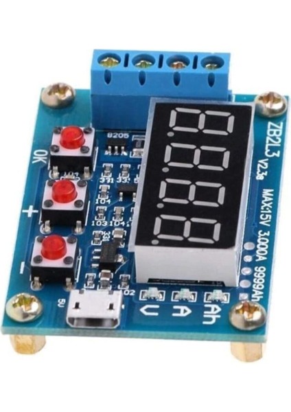 Pil Kapasite Test Cihazı 1.2V 12V ZB2L3 18650 Lityum – Akü fırsatları