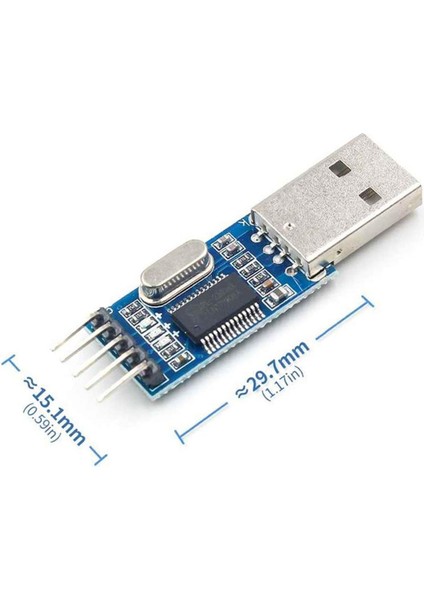 PL2303 USB To RS232 Ttl Uart Çevirici Modül Seri Port Haberleşme Mcu Uydu Alıcı DVD Gsm Telefon