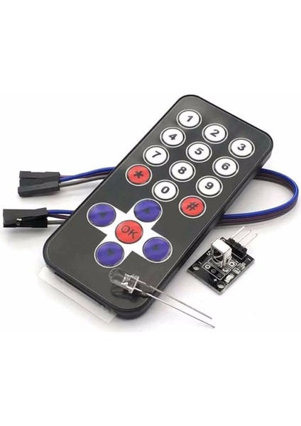 Ir Alıcı Verici Kumanda Seti Kızıl Ötesi Kablosuz Uzaktan Alıcı Verici KY-022 Receiver Televizyon fiyatları
