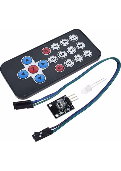 Ir Alıcı Verici Kumanda Seti Kızıl Ötesi Kablosuz Uzaktan Alıcı Verici KY-022 Receiver Televizyon modelleri