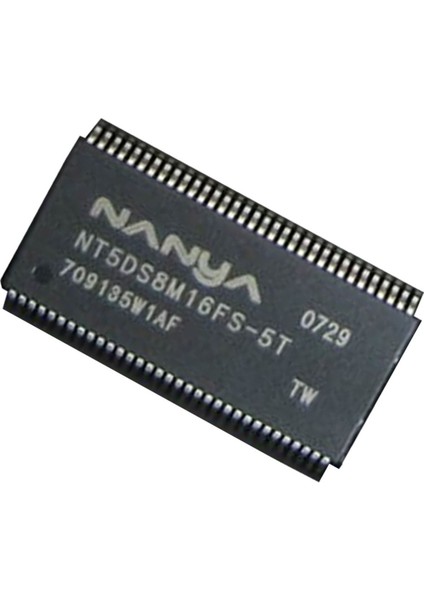 Nanya NT5DS8M16FS-5T 128MB Ddr Sdram 2.5V 66 Pin Tsop 8m x 16 Clock 200MHZ