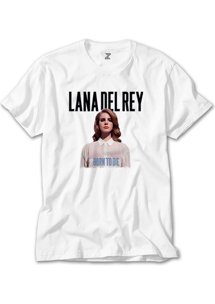 Lana Del Rey Born To Die Beyaz Tişört
