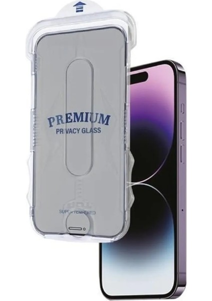 Apple iPhone 11 Hayalet Ekran Koruyucu Anti-Static Kurulum Aparatlı 9h Temperli Kırılmaz