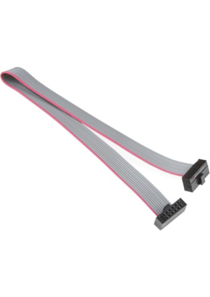 1.27MM Pitch 15CM 150MM 10 Pin Idc Flat Ribbon Kablo Programlama Data Debug Kablosu Jtag Swd Isp Avr