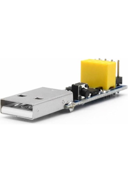 Esp-01 CH340 USB Bağlantı Adaptörü Uyumlu Reset Butonlu ESP01 ESP8266 ESP-01S Wifi Modül Ayar