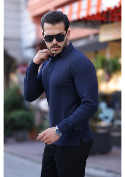 Uzun Kollu Polo Yaka Tişört modelleri