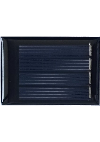 Güneş Pili 2V 50MA 34X50MM Solar Fotovoltaik Hücre Elektrik Üretici Panel Modül Pil Akü Batarya