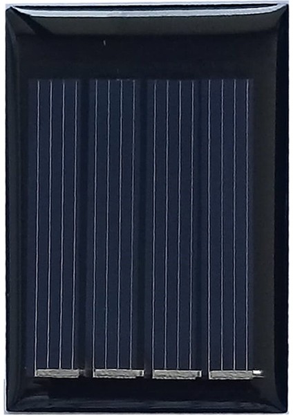 Güneş Pili 2V 50MA 34X50MM Solar Fotovoltaik Hücre Elektrik Üretici Panel Modül Pil Akü Batarya