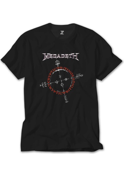 Megadeth Cryptic Writings 1997 Siyah Tişört