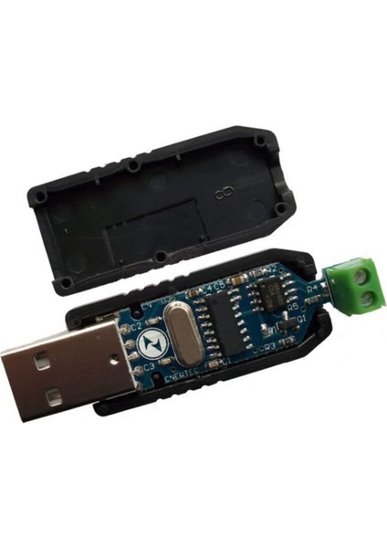 USB To RS485 Modül Kutulu Com Seri Port Sinyal Çevirici Haberleşme Otomasyon Plc Medikal