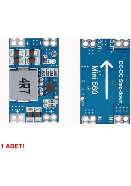 MINI560 5V 5A Voltaj Düşürücü Modül Güç Kaynağı 7-20V Step Down