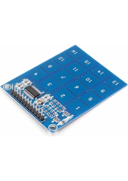 TTP229 16 Buton Dokunmatik Sensör Modülü Kapasitif Dijital Tuş Algılayıcı Anahtar Keypad