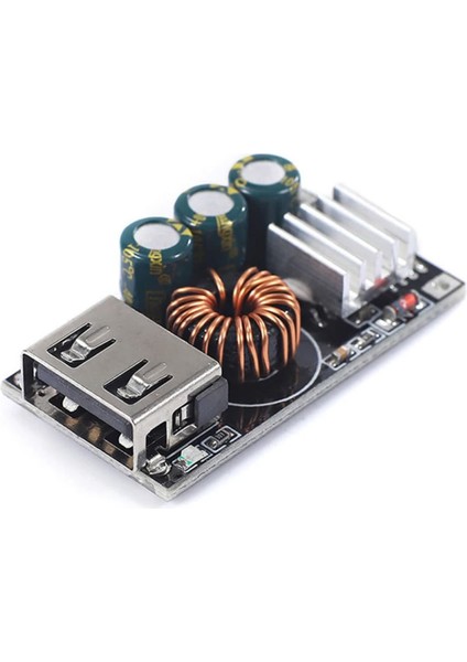 Qc3 Hızlı Şarj Modülü Dc 10-32V 24W To 5V USB Voltaj Düşürücü Cep Telefonu