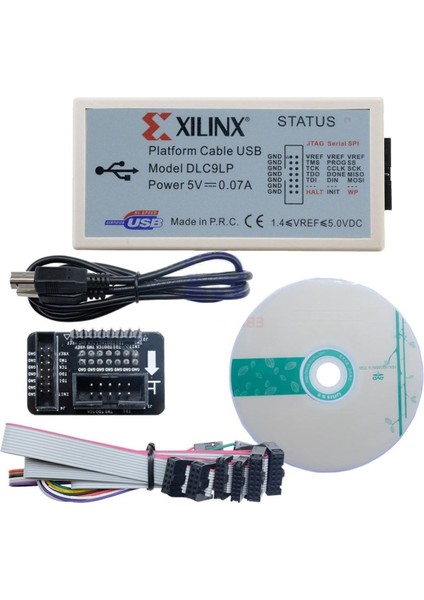 Xılınx Platform Cable Fpga Cpld Programlayıcı Kablo Spartan DLC9LP
