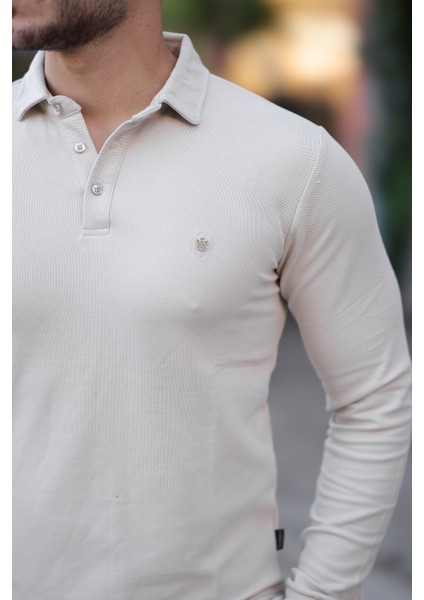 Uzun Kollu Polo Yaka Tişört modelleri