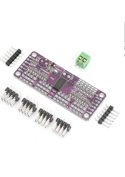 PCA9685 I2C 16 Kanal Programlanabilir 12 Bit Pwm Sinyal Oluşturucu Kartı Servo Motor Sürücü