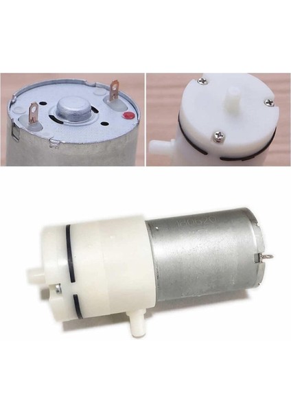 12V Mini Hava Pompası 60KPA 2.8l/dakika Vakum Akvaryum Medikal Hava Tankı Gaz Motor Havalandırma modelleri